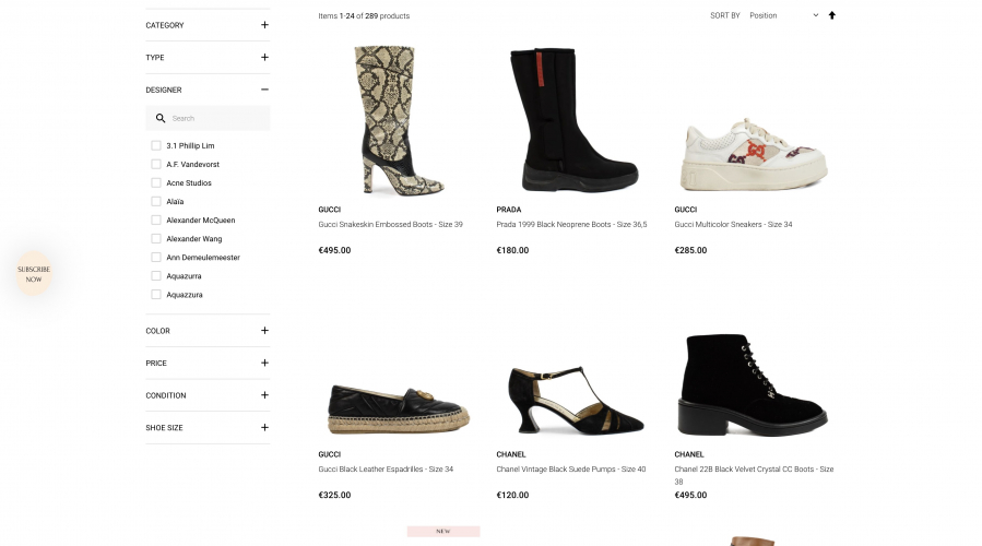 Labellov: B2C webshop for high-end fashion lovers screenshot 3