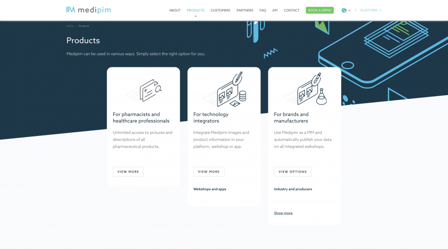 Website Internationalisation for Medipim screenshot 3