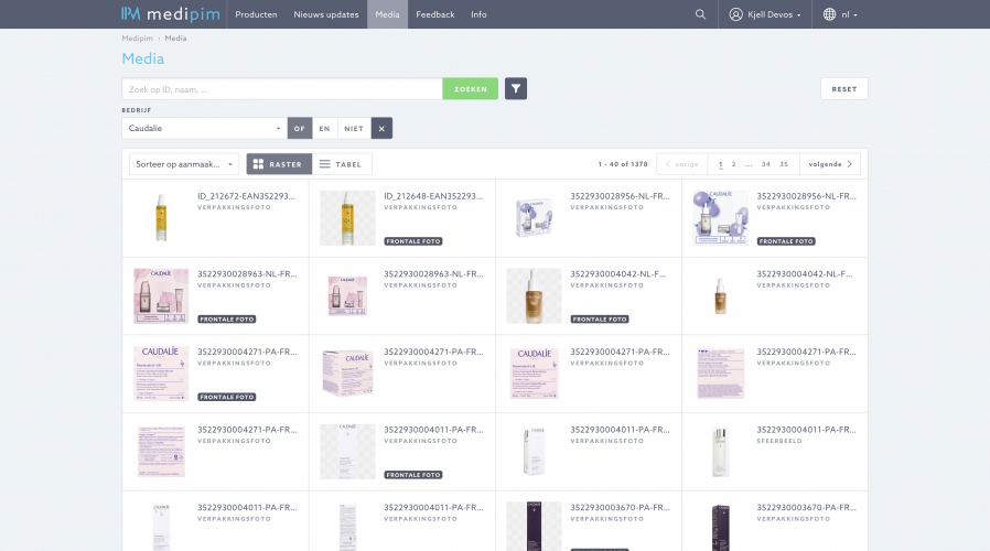 Website Internationalisation for Medipim screenshot 1