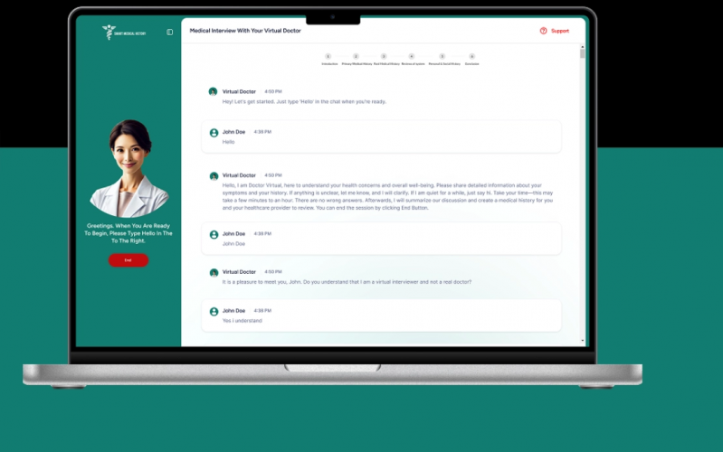 Smart Medical History | Intelligent Examinee Interviewing Platform screenshot 2