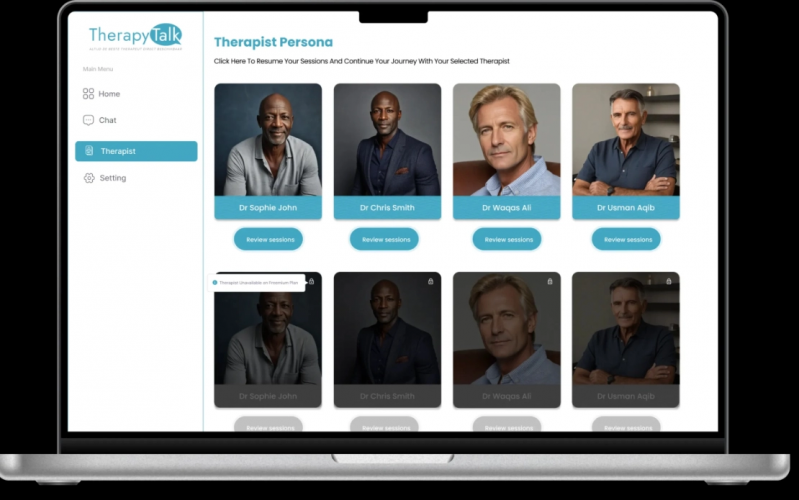 Therapy Talk | AI-powered Personalized Therapeutic Services screenshot 2