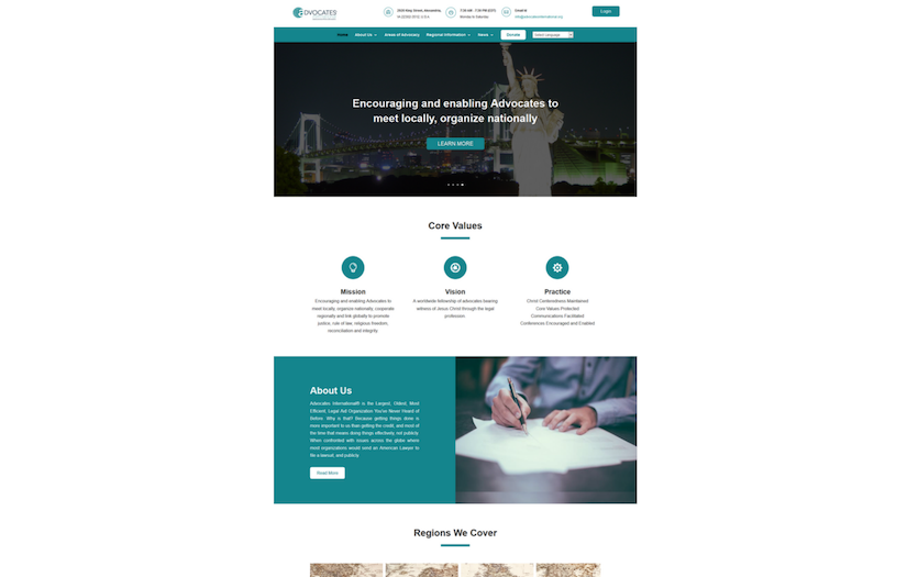 Advocates International screenshot 1