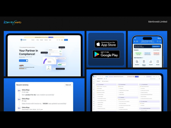 The Munim - Cloud Financial Platform for Indian SMEs screenshot 1