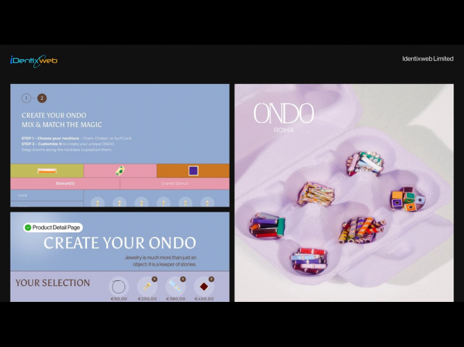 Ondo Roma Jewels – Custom Shopify Store for a Luxury Jewelry Brand screenshot 1