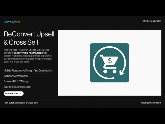 ReConvert Upsell and Cross-Sell – Personalized Post-Purchase Upsell App for Shopify screenshot 1