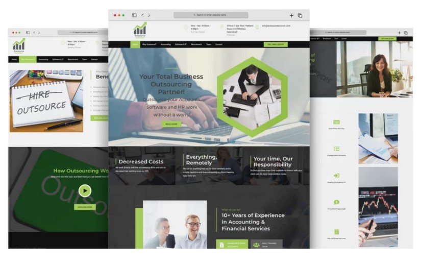 Outsource Account screenshot 1