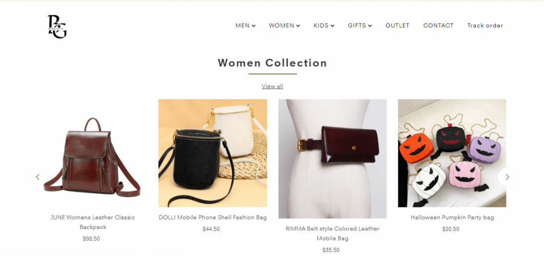 Cloths Ecommerce Website Using Shopify screenshot 1
