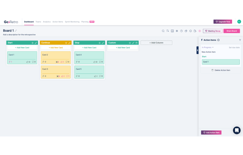 GoRetro screenshot 1