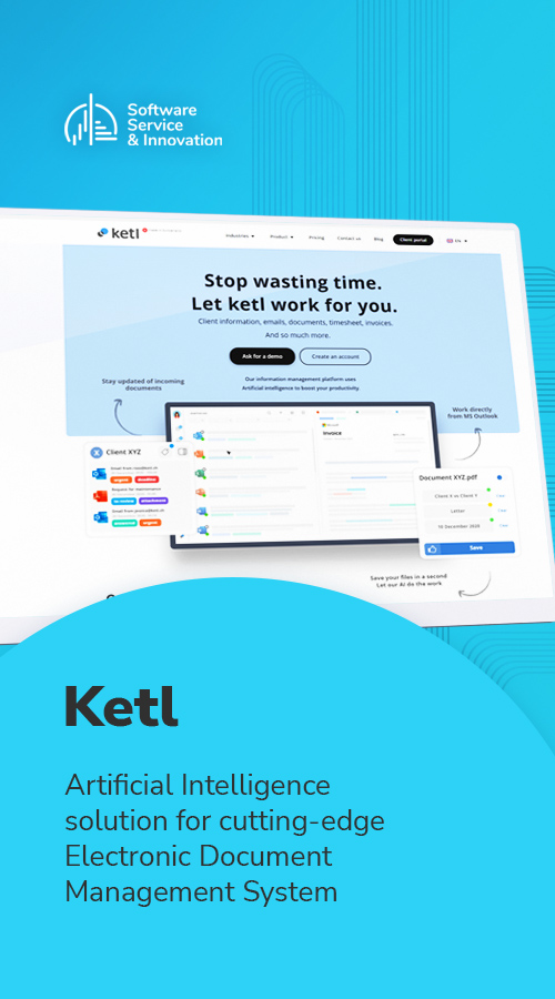 Ketl: Artificial Intelligence solution for cutting-edge Electronic Document Management System screenshot 2