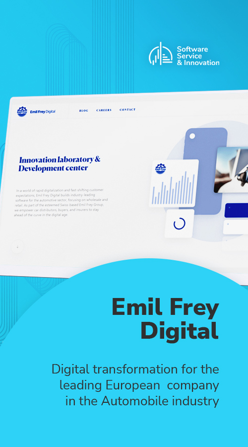 Emil Frey Digital: Digital transformation for the leading European company in the Automobile industry screenshot 2