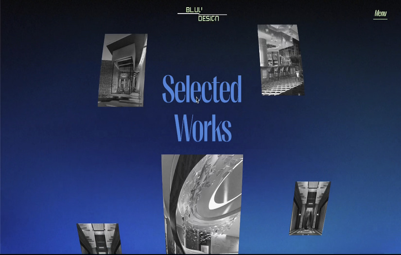 Professional Website with Animation (SVG, Three.js) screenshot 2