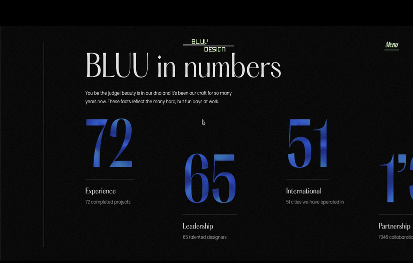 Professional Website with Animation (SVG, Three.js) screenshot 3