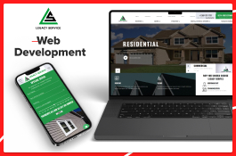 Website for Legacy Services Residential