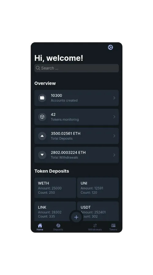 Multichain EVM Wallet screenshot 1