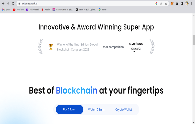 Legion Network screenshot 2