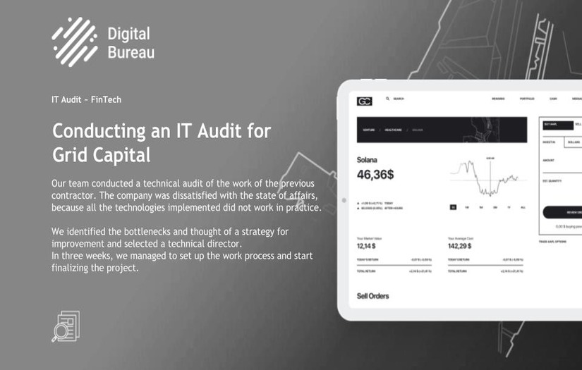Conducting an IT Audit for Grid Capital screenshot 1