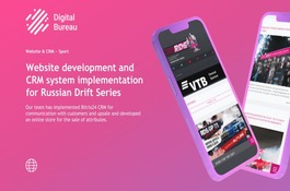 Website development and CRM system implementation for RDS