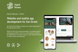 Website and mobile app development for Eat Street