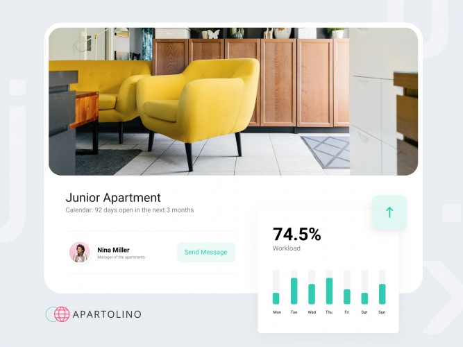 Apartolino | Building #1 booking platform in the Switzerland screenshot 1