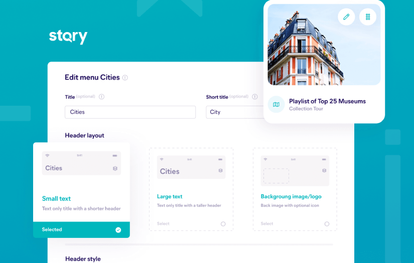 STQRY | Software Development for Travel Company screenshot 1