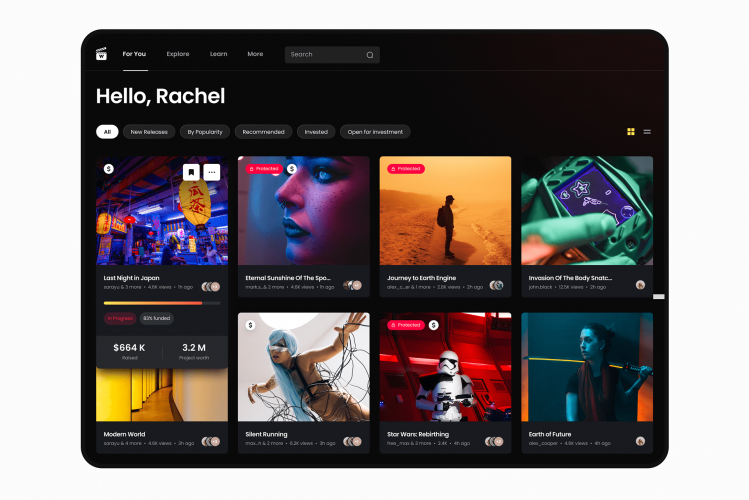 Wevidit | Film & TV Marketplace screenshot 1