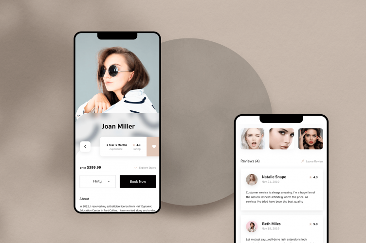 LashBash | Eyelash extension app screenshot 2