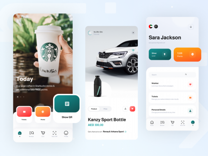 Kanzy | Lottery platform screenshot 1