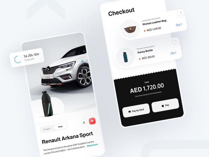 Kanzy | Lottery platform screenshot 2