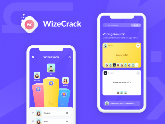 Mobile App Development for Party Game Company screenshot 1