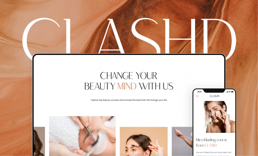 Beauty Social Platform for Selling Courses screenshot 1