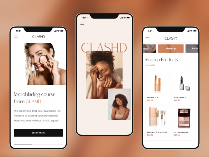 Beauty Social Platform for Selling Courses screenshot 2