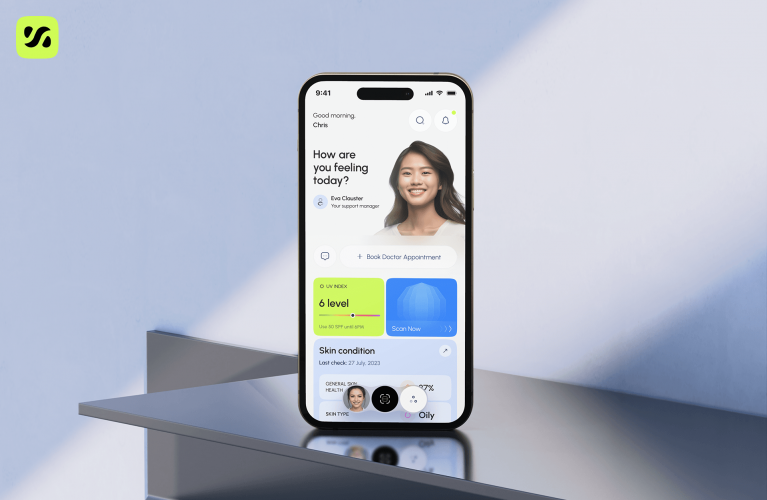 Healthcare AI Skin Scanning Mobile App screenshot 1