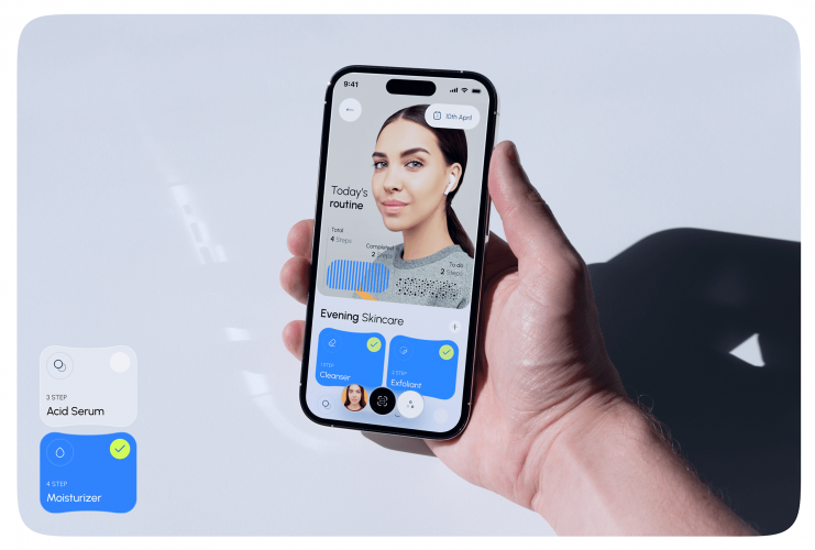Healthcare AI Skin Scanning Mobile App screenshot 3