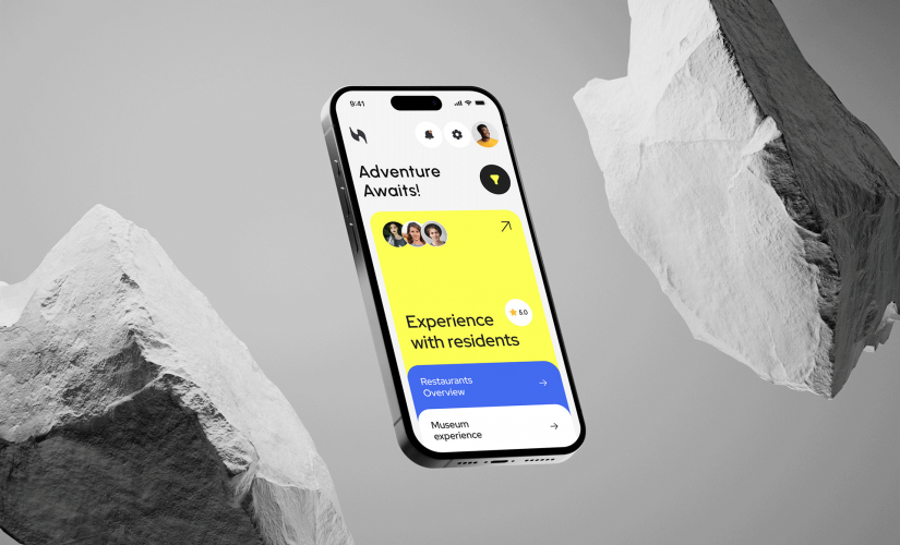 Social Trip Booking Mobile App screenshot 1