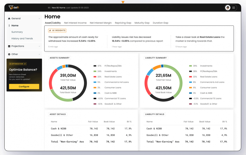 AI-powered Financial Reporting & Management Platform screenshot 3