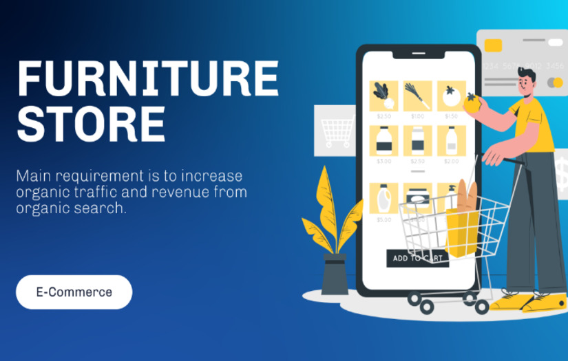 Promotion of Online Furniture Store screenshot 1