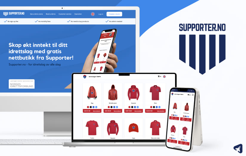 Supporter.no screenshot 1