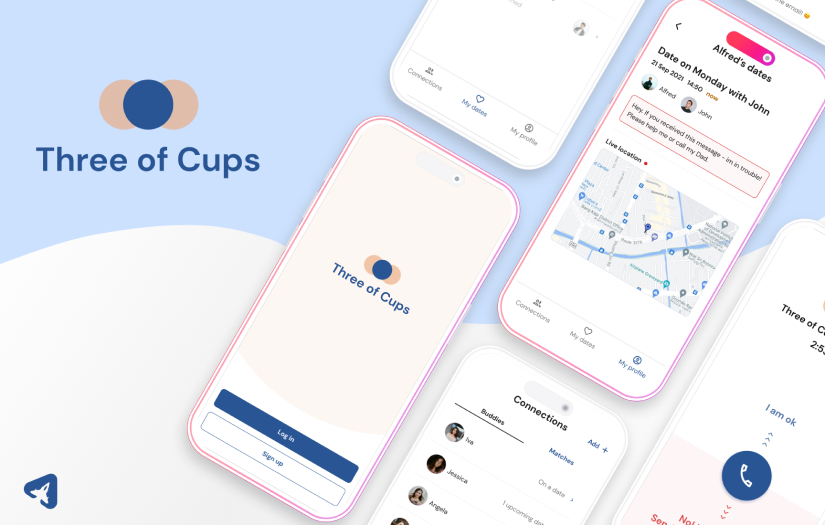 Three of Cups screenshot 1