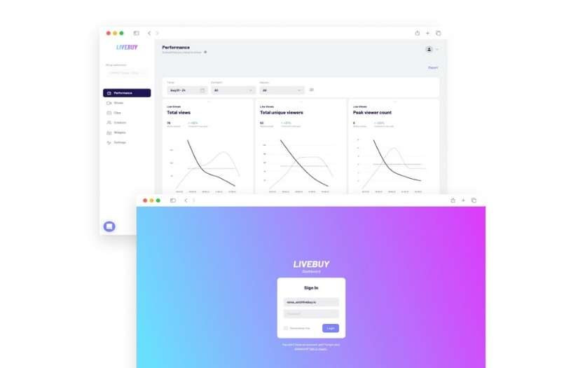 Livebuy screenshot 1