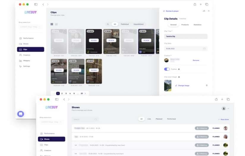 Livebuy screenshot 2