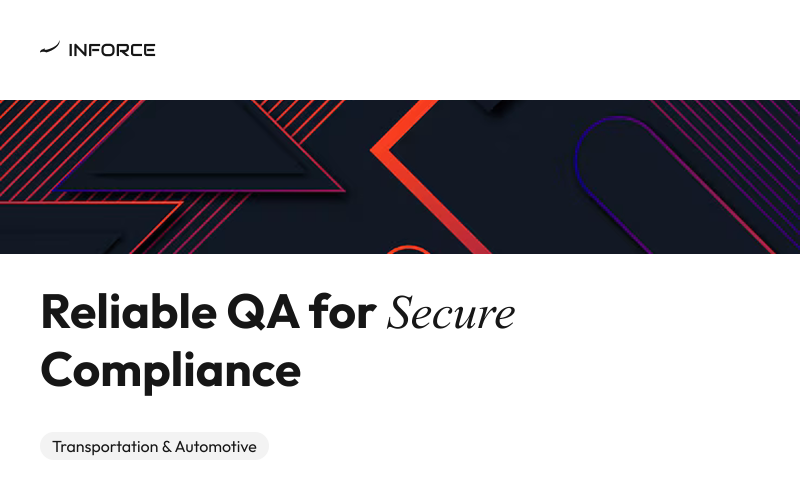 QA and Optimisation for Compliance Product screenshot 1