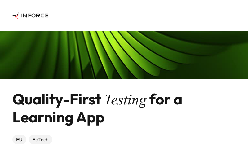 Mobile App Testing for EdTech Product screenshot 1