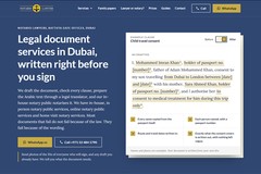 Notario Lawyers UAE: Lawyer-Led Legal Services Website and SEO