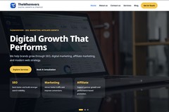 The Wherevers: Digital Growth Agency Website