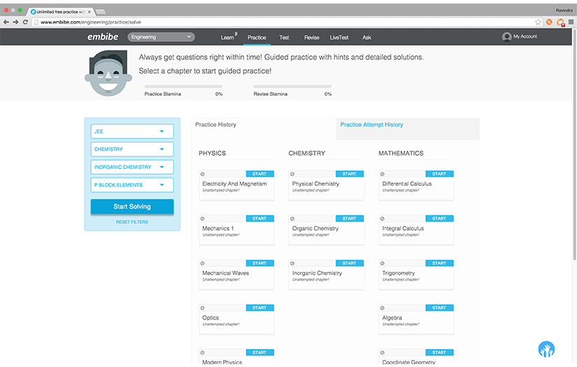 Test Prep & E-Learning Platform screenshot 2