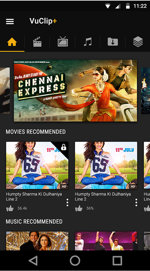 Mobile Video App for Premium Video Content screenshot 1