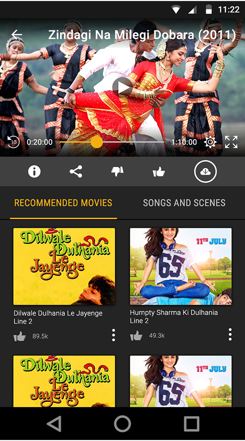 Mobile Video App for Premium Video Content screenshot 2