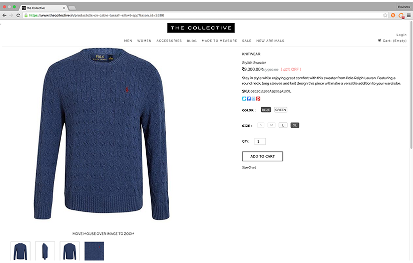 eCommerce Store For A Fashion Retailer screenshot 2