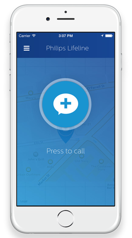 Philips Lifeline screenshot 1