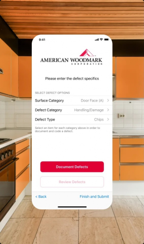 American Woodmark | (Virtual) Quality Assurance screenshot 3